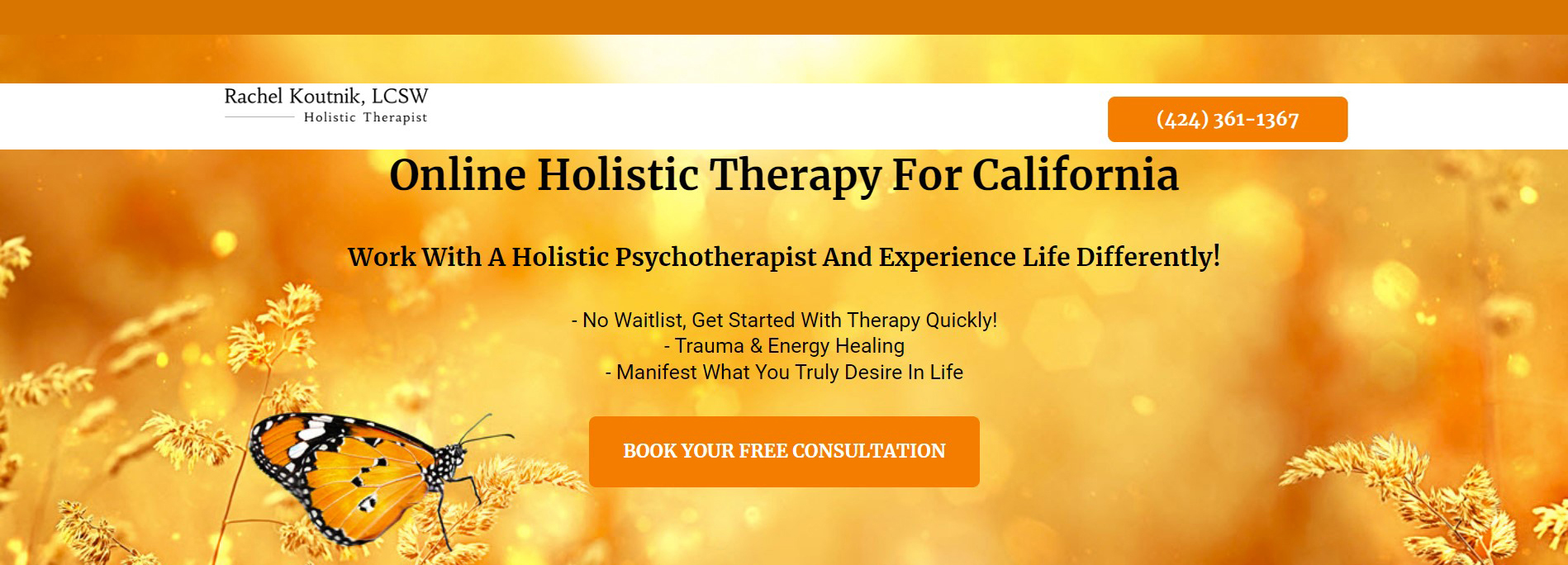 View of Rachel Koutnik’s Holistic Approach to Therapy